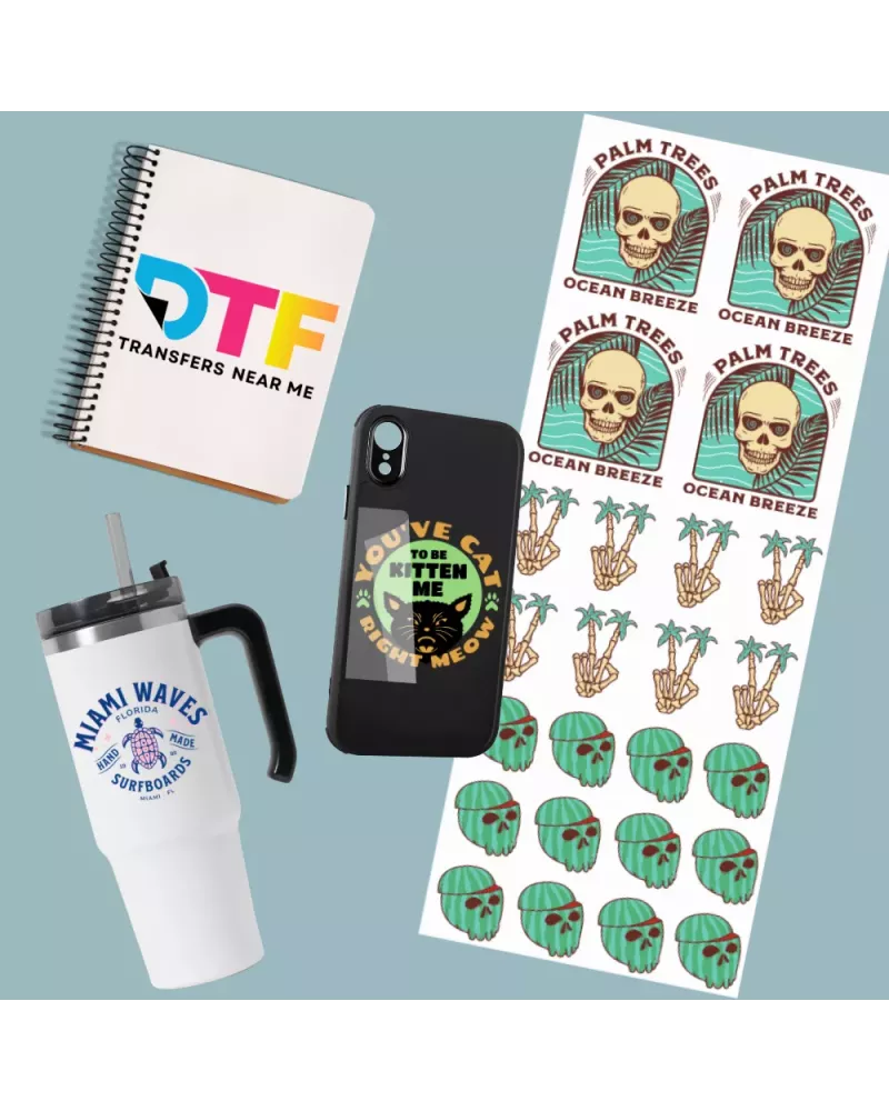 UV DTF Transfers: Vibrant and Long-Lasting - DTF Design & Preparation - UV DTF Permanent Stickers