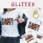 Glitter DTF Transfers | Ready to Press DTF in California | DTF Transfers Near Me